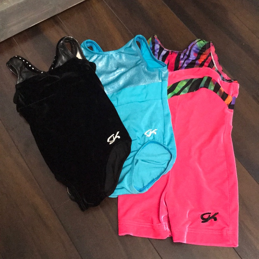 GK girls leotards